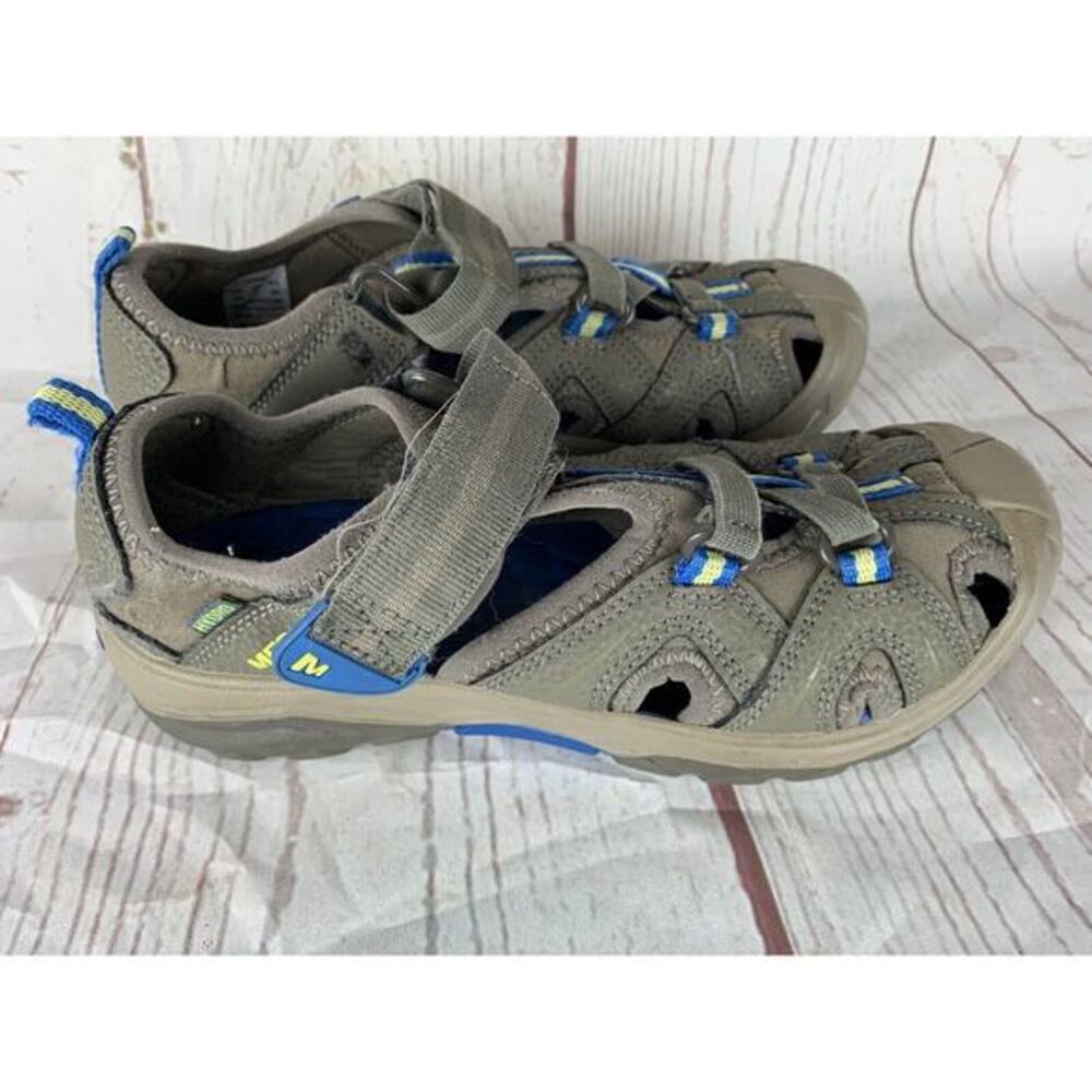 Merrell Hydro‎ Hiker Youth Kids 2M Athletic Walking Sandals Shoes MC56482 Gray